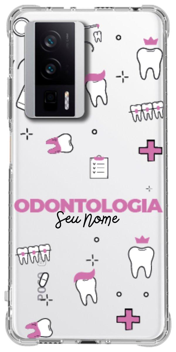 Capinha para Celular Odontologia - Profissão Com Nome