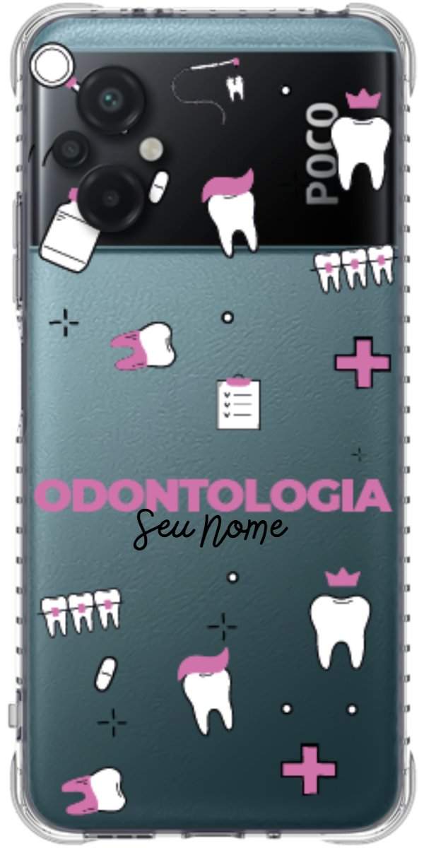 Capinha para celular Odontologia - Profissão Com Nome