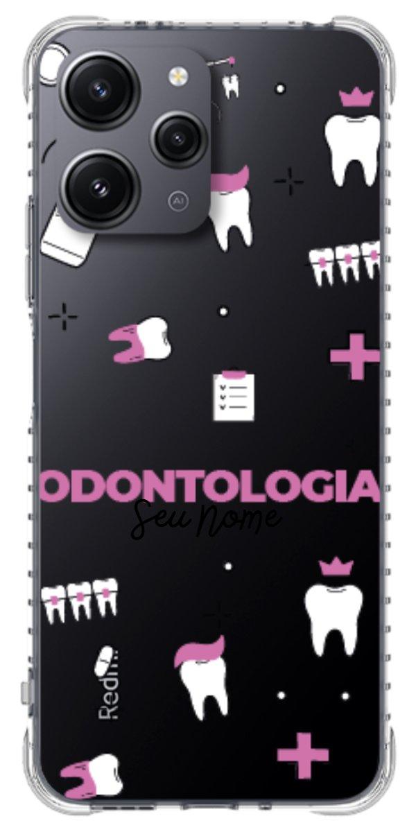Capinha para Celular Odontologia - Profissão Com Nome