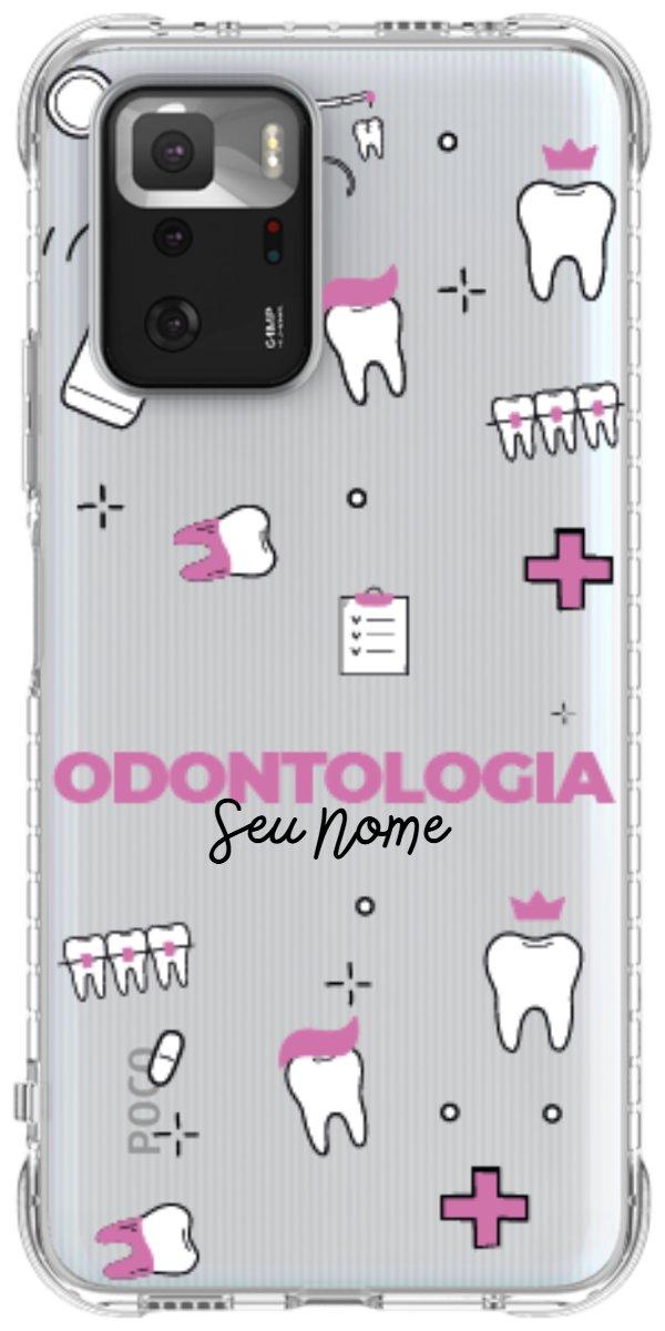 Capinha para Celular Odontologia - Profissão Com Nome