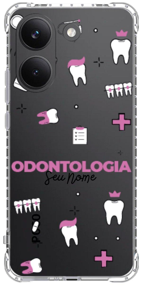 Capinha para Celular Odontologia - Profissão Com Nome