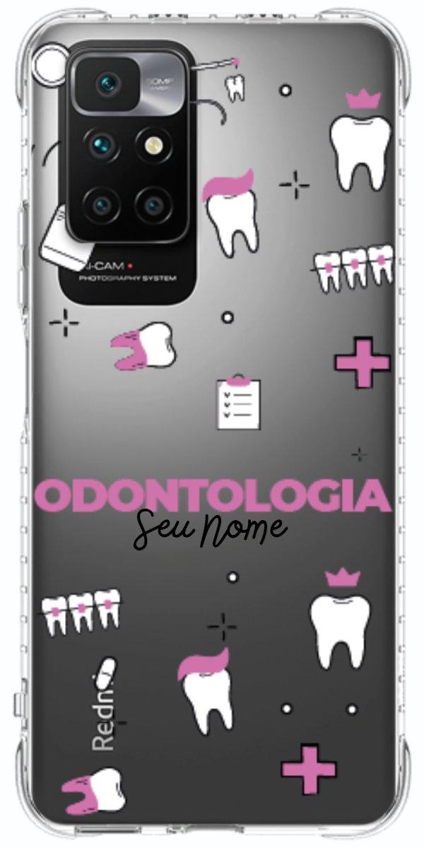 Capinha para Celular Odontologia - Profissão Com Nome