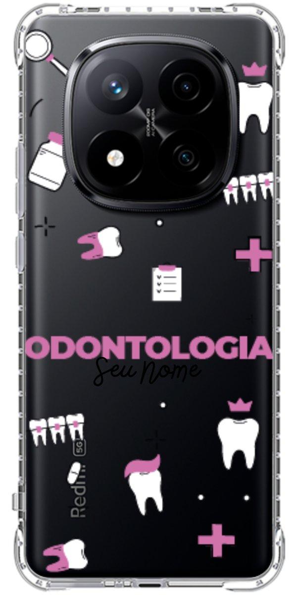 Capinha para Celular Odontologia - Profissão Com Nome