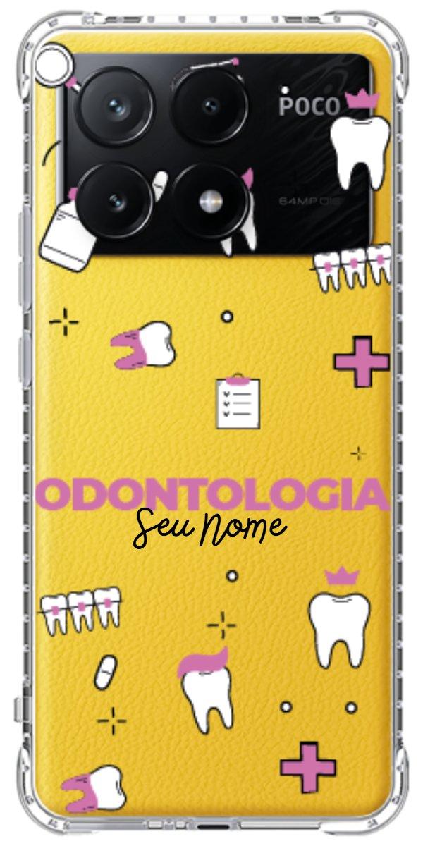 Capinha para Celular Odontologia - Profissão Com Nome