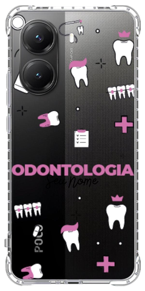 Capinha para Celular Odontologia - Profissão Com Nome