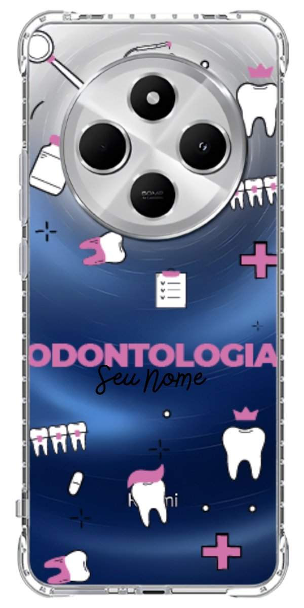 Capinha para Celular Odontologia - Profissão Com Nome