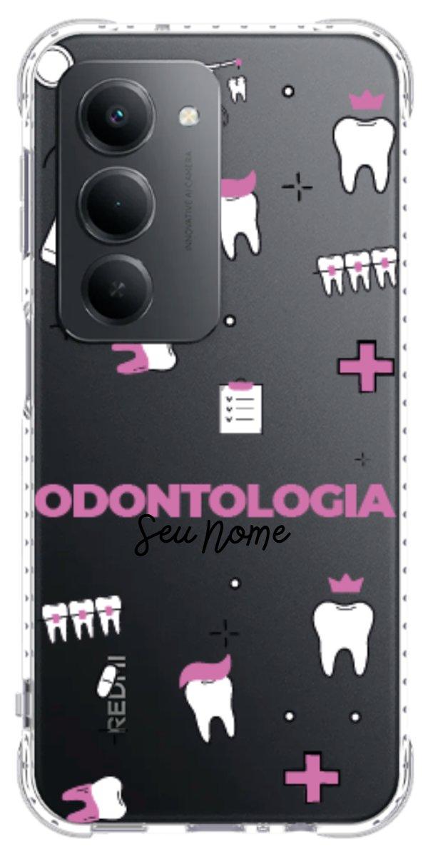 Capinha para Celular Odontologia - Profissão Com Nome