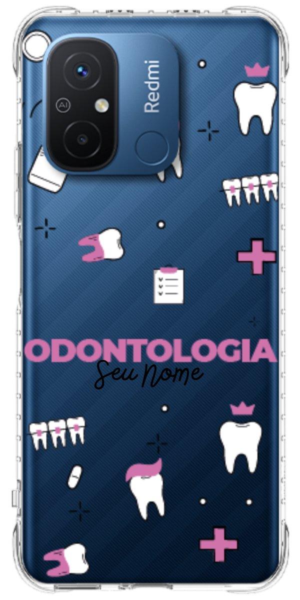 Capinha para Celular Odontologia - Profissão Com Nome