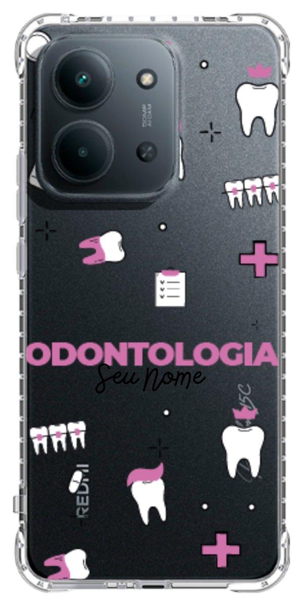 Capinha para Celular Odontologia - Profissão Com Nome