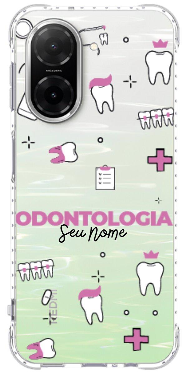 Capinha para Celular Odontologia - Profissão Com Nome