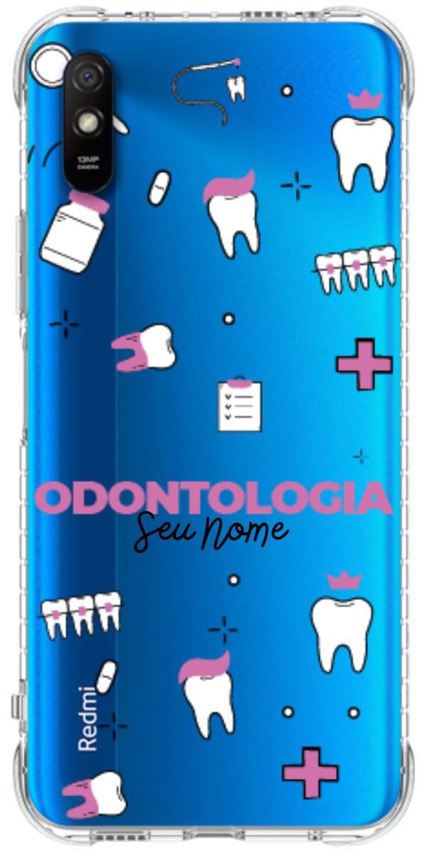 Capinha para celular Odontologia - Profissão Com Nome