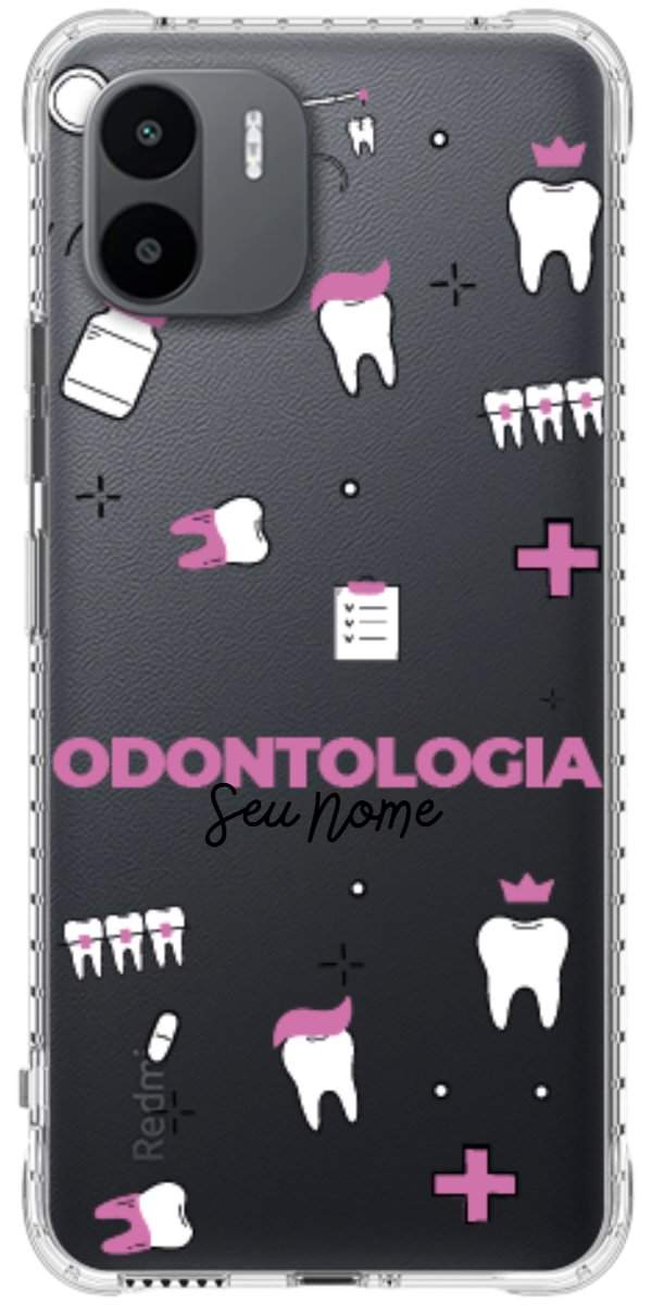 Capinha para Celular Odontologia - Profissão Com Nome