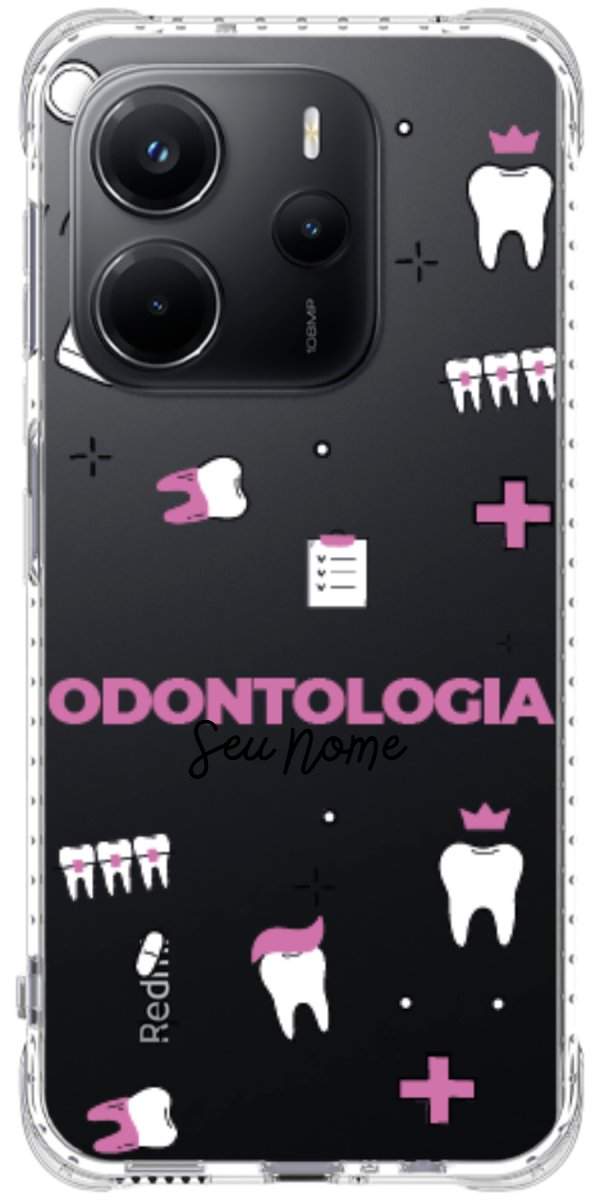 Capinha para Celular Odontologia - Profissão Com Nome