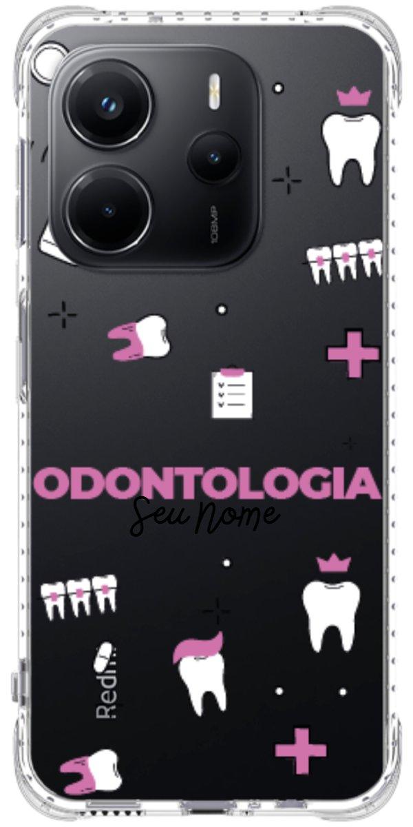 Capinha para Celular Odontologia - Profissão Com Nome