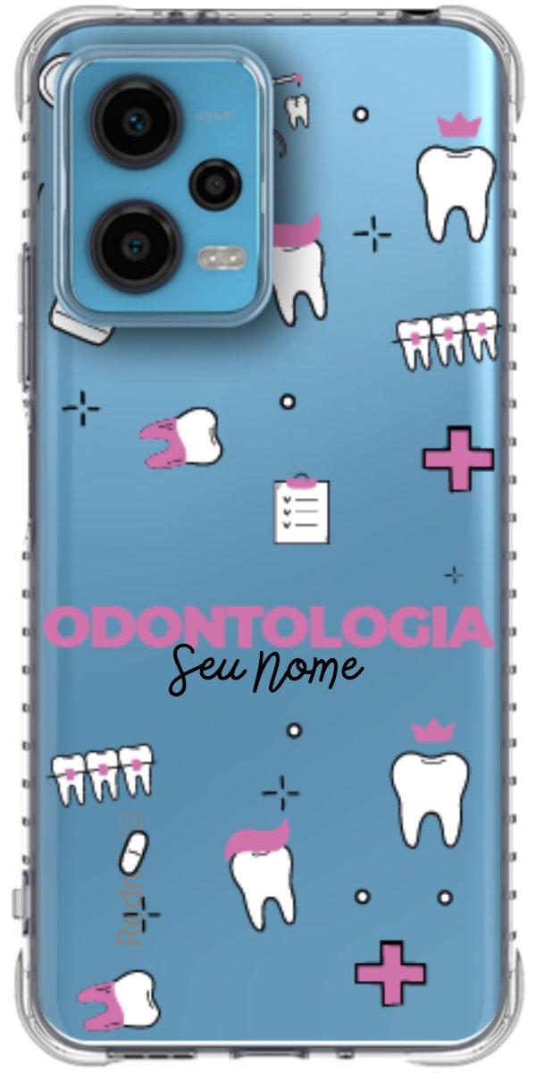 Capinha para Celular Odontologia - Profissão Com Nome