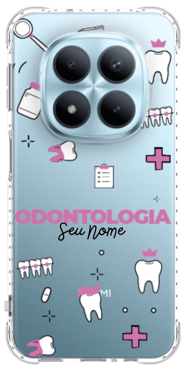 Capinha para Celular Odontologia - Profissão Com Nome