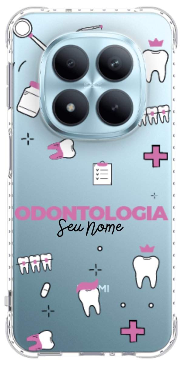 Capinha para Celular Odontologia - Profissão Com Nome