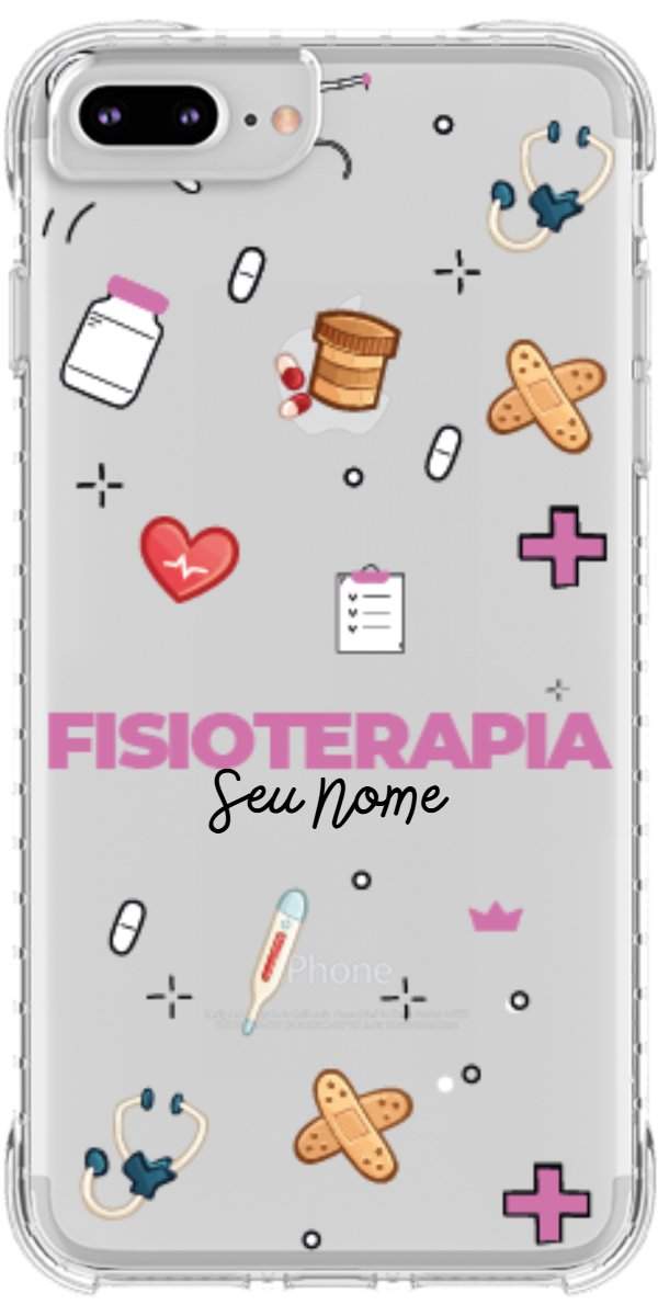 Capinha para celular Fisioterapia - Profissão Com Nome