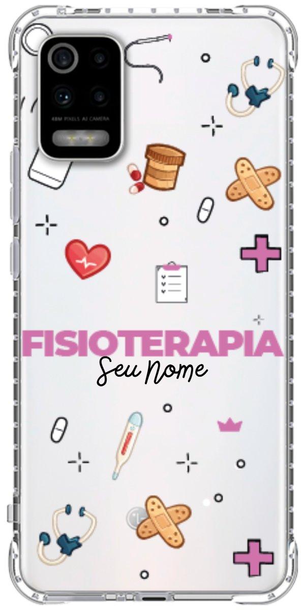 Capinha para celular Fisioterapia - Profissão Com Nome