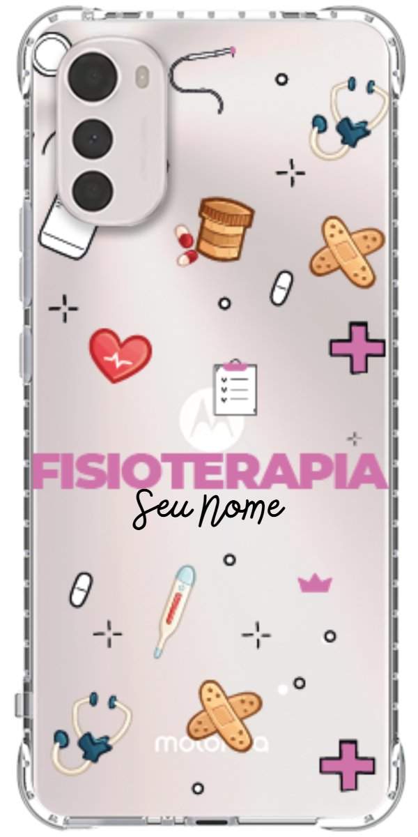 Capinha para celular Fisioterapia - Profissão Com Nome