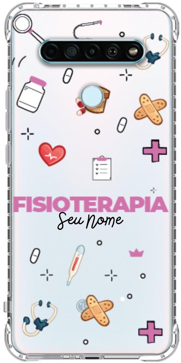 Capinha para celular Fisioterapia - Profissão Com Nome
