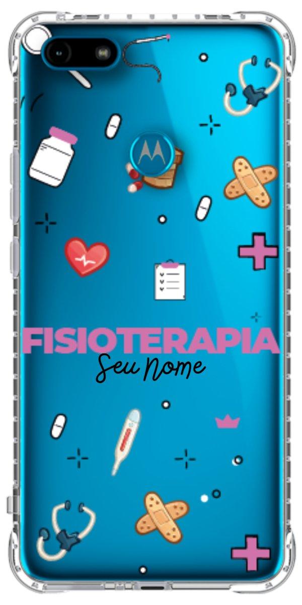 Capinha para celular Fisioterapia - Profissão Com Nome