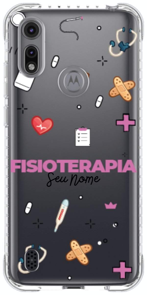 Capinha para celular Fisioterapia - Profissão Com Nome