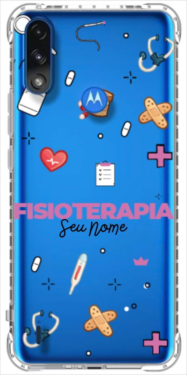 Capinha para celular Fisioterapia - Profissão Com Nome