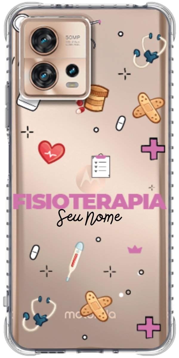 Capinha para celular Fisioterapia - Profissão Com Nome