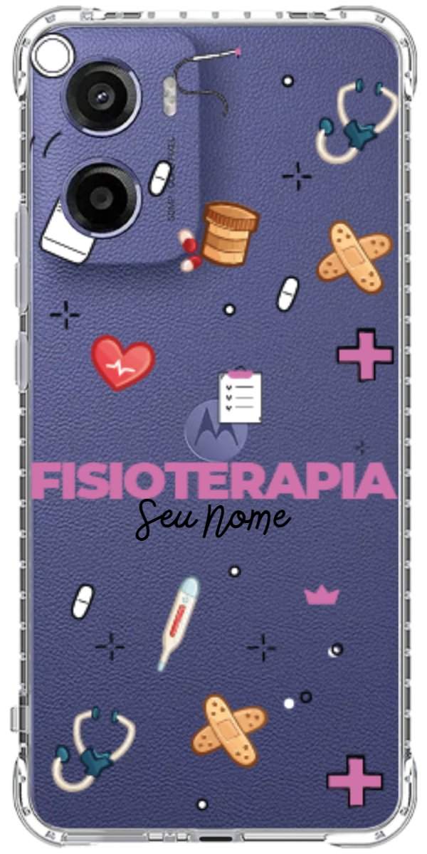 Capinha para celular Fisioterapia - Profissão Com Nome