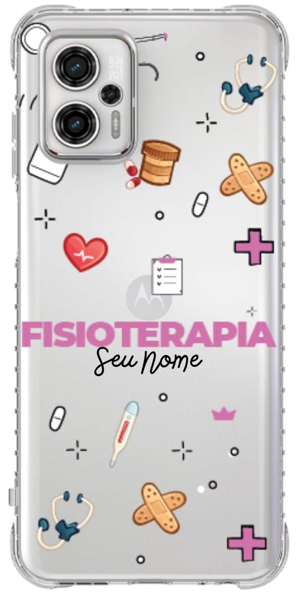Capinha para celular Fisioterapia - Profissão Com Nome