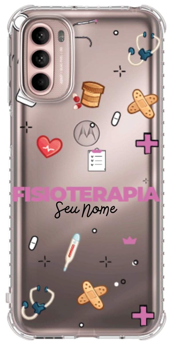 Capinha para celular Fisioterapia - Profissão Com Nome