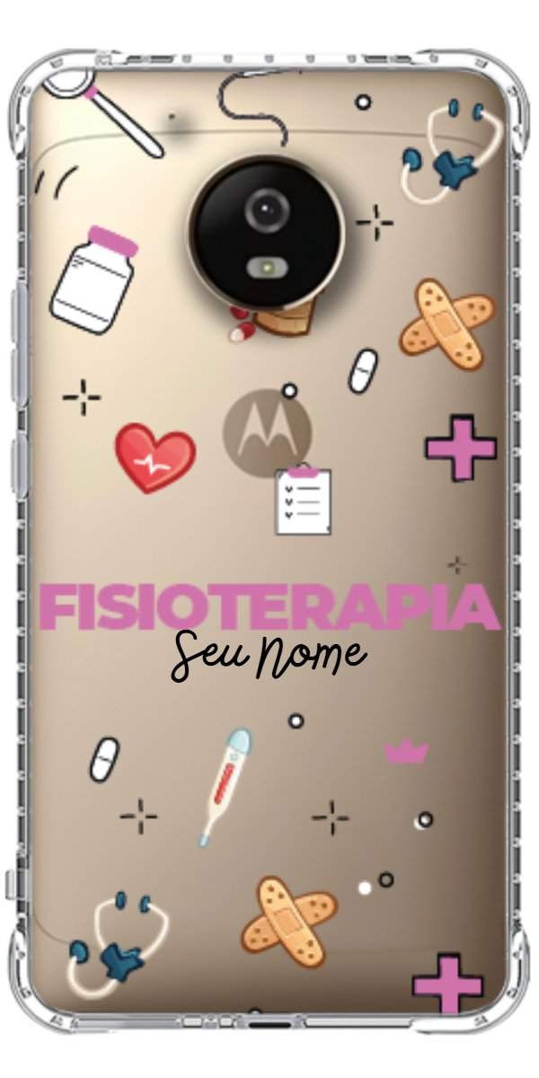 Capinha para celular Fisioterapia - Profissão Com Nome