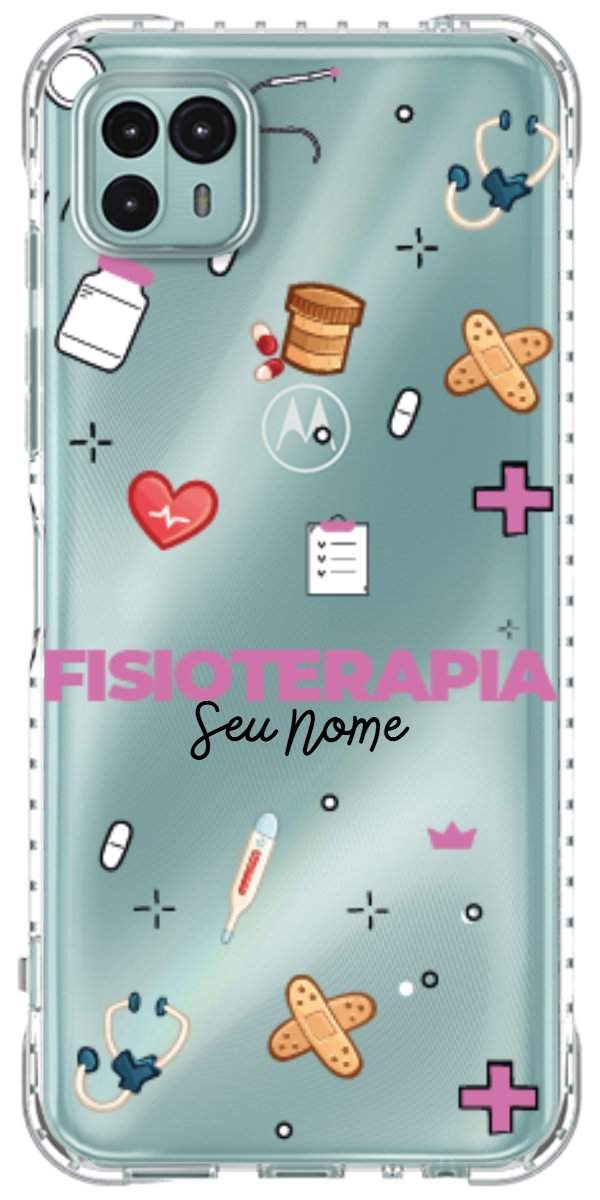 Capinha para celular Fisioterapia - Profissão Com Nome