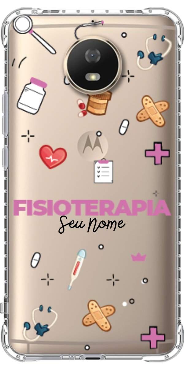 Capinha para celular Fisioterapia - Profissão Com Nome