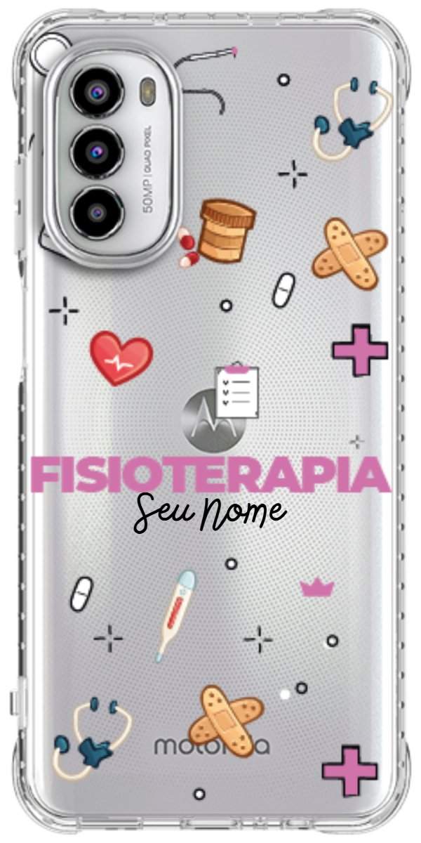 Capinha para celular Fisioterapia - Profissão Com Nome