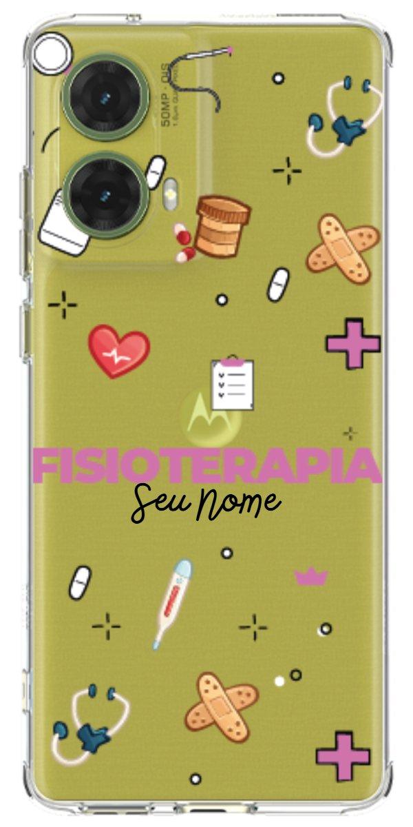 Capinha para celular Fisioterapia - Profissão Com Nome
