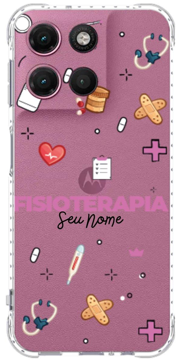 Capinha para celular Fisioterapia - Profissão Com Nome