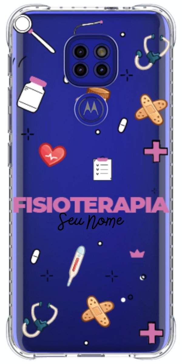 Capinha para celular Fisioterapia - Profissão Com Nome