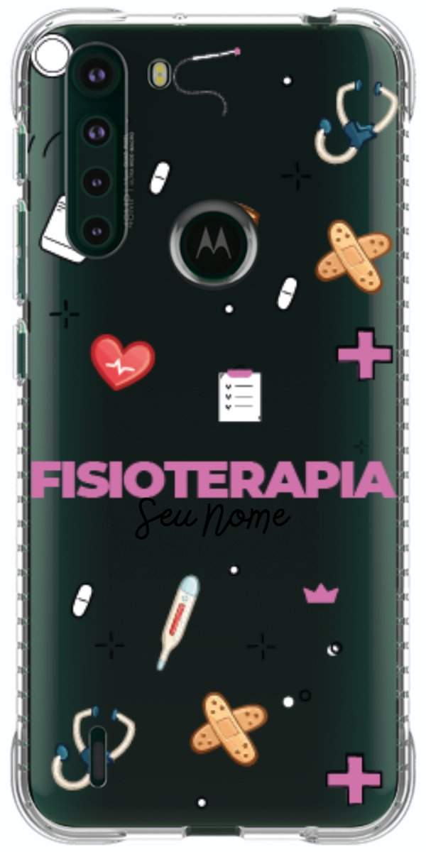Capinha para celular Fisioterapia - Profissão Com Nome