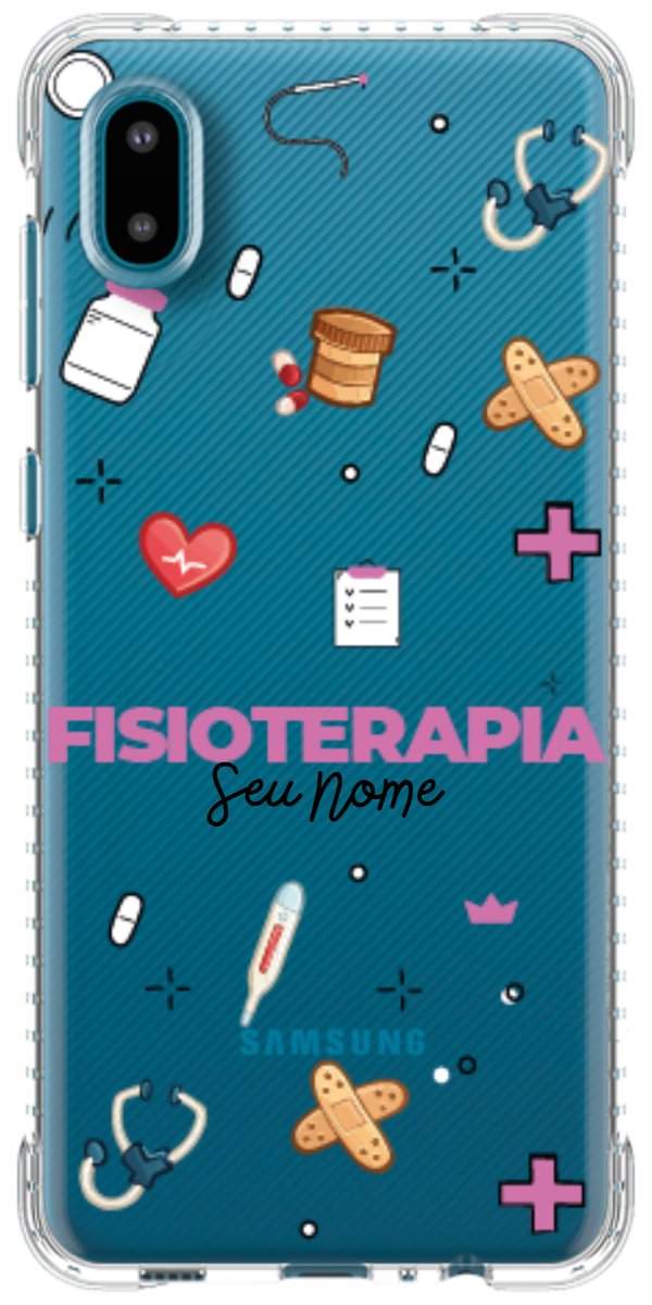 Capinha para celular Fisioterapia - Profissão Com Nome