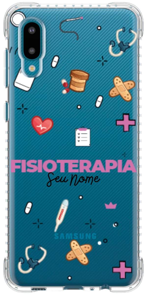 Capinha para celular Fisioterapia - Profissão Com Nome