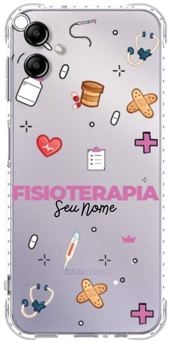 Capinha para celular Fisioterapia - Profissão Com Nome
