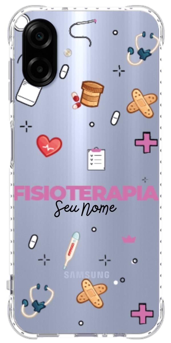 Capinha para celular Fisioterapia - Profissão Com Nome