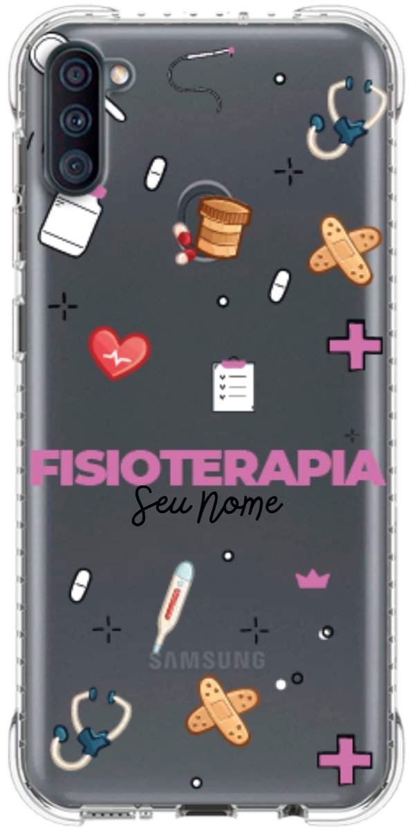 Capinha para celular Fisioterapia - Profissão Com Nome