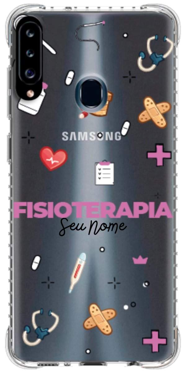 Capinha para celular Fisioterapia - Profissão Com Nome