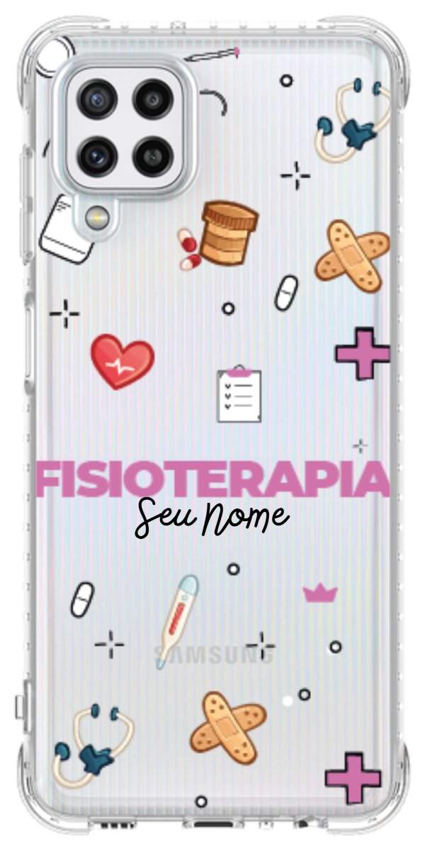 Capinha para celular Fisioterapia - Profissão Com Nome