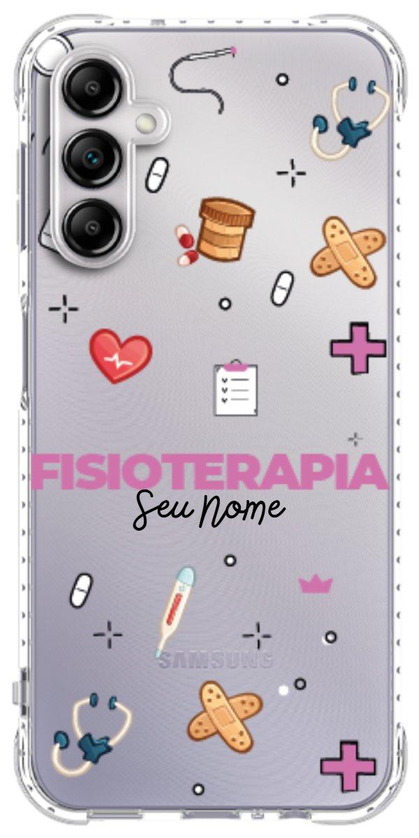 Capinha para celular Fisioterapia - Profissão Com Nome