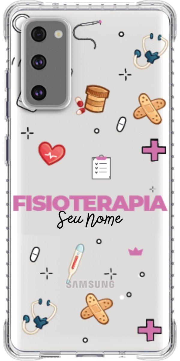 Capinha para celular Fisioterapia - Profissão Com Nome