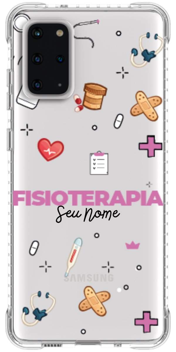 Capinha para celular Fisioterapia - Profissão Com Nome